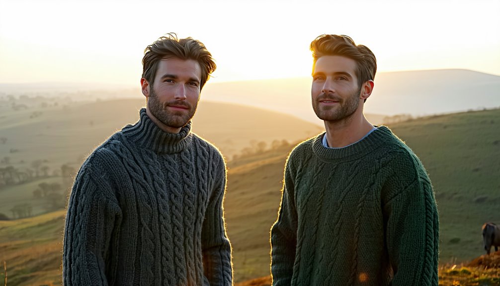 luxurious alpaca sweaters for men
